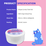 Wippie 【620g】3ply Jumbo Toilet Roll Tissue