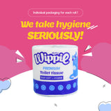 Wippie Ultra Soft & Strong Toilet Paper Individually Wrapped - (1-Bag / 2-Bags / 3-Bags / 8-Bags )