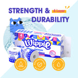 Wippie Ultra Soft & Strong Toilet Paper Individually Wrapped - (1-Bag / 2-Bags / 3-Bags / 8-Bags )