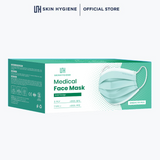 (Upgrade Version) Skin Hygiene 3ply Medical Mask - Blue, Black, White, Green, Copper & 5 Color