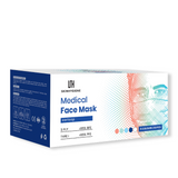 (Upgrade Version) Skin Hygiene 3ply Medical Mask - Blue, Black, White, Green, Copper & 5 Color