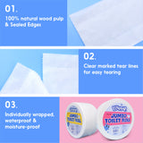 Wippie 【360g】3ply Jumbo Toilet Roll Tissue