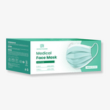 (Upgrade Version) Skin Hygiene 3ply Medical Mask - Blue, Black, White, Green, Copper & 5 Color