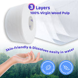 Wippie 【360g】3ply Jumbo Toilet Roll Tissue